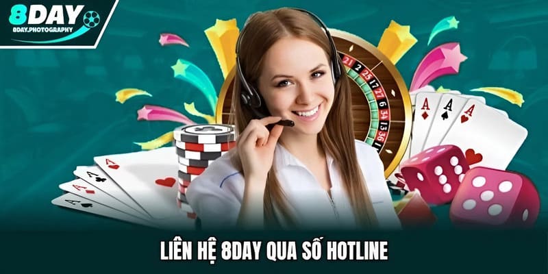 Liên hệ 8DAY qua số hotline